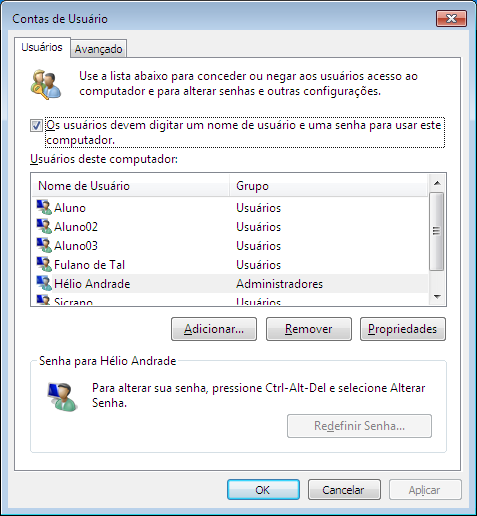 Criando contas de usuários no Windows 7 (18)