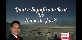 A verdade sobre o nome de Jacó